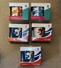 London Olympics 2012 Joblot - Mugs x 5 Johnson Brothers