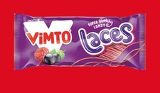 Vimto flavoured laces made