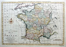 FRANCE BY THOMAS BOWEN c1789