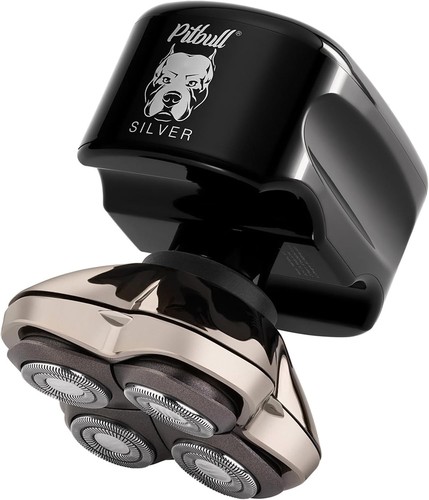 Skull shaver pitbull silver - skull,