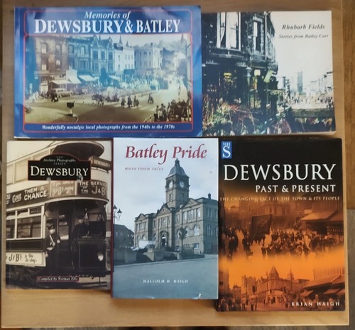 Dewsbury batley books x 5 - dewsbury,