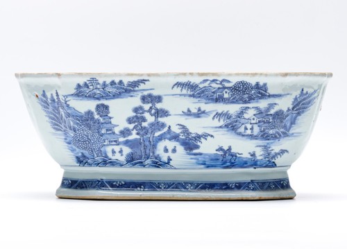 Chinese porcelain tureen blue - tureen,