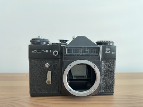 Zenit black soviet 35mm slr - black,