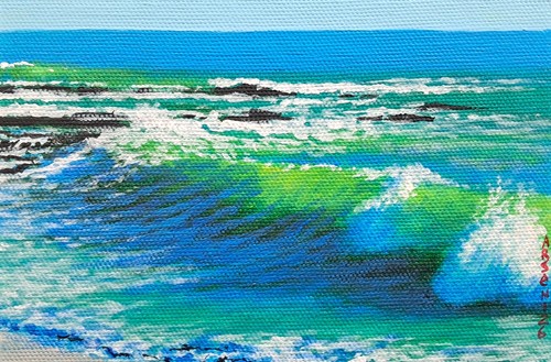 Sea space original oil - x,