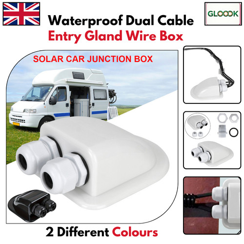 Waterproof dual cable - waterproof, entry