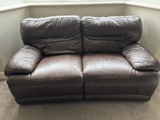 3 x 2 Seater Leather Electric