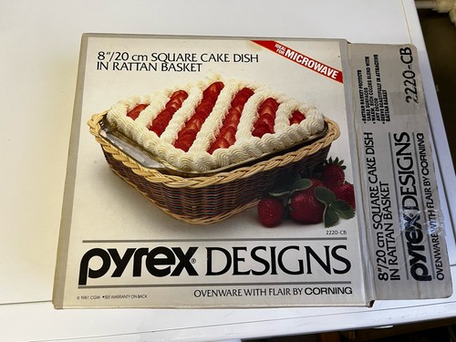 Vintage pyrex designs - vintage, 8”/20