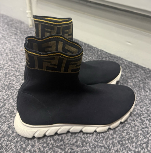 Fendi sock boot trainers - sock,
