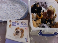 Job lot of The Dog Collection magazines, toys & McDonalds Dog Collection toys
