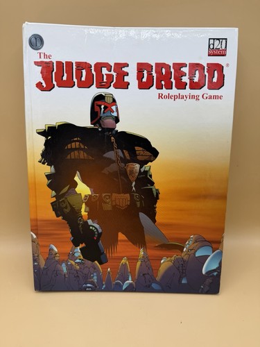Judge dredd role playing game - dredd,