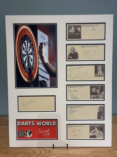 Darts autographs inc - john, lowe