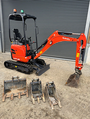 Kubota u17 3α mini excavator - kubota,