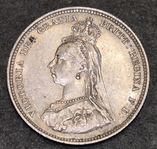 1887 one shilling queen - 1887,