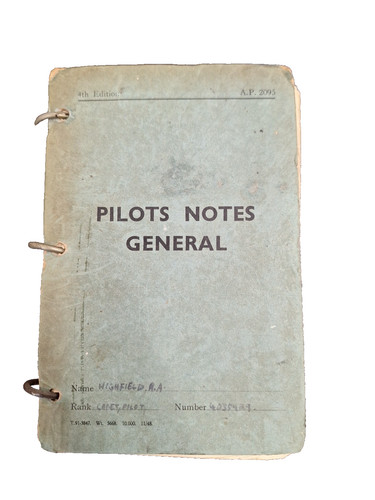 Pilots notes general p - notes, a.p.2095