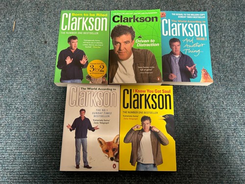 Jeremy clarkson paperback book - clarkson,