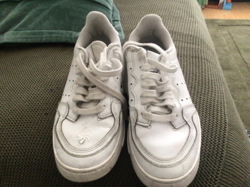 Adidas white trainers - , boys