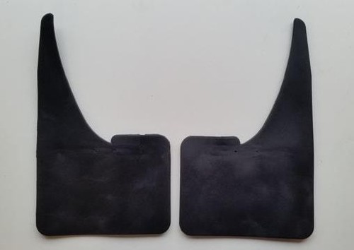 Pair front rubber mudflaps - pair,