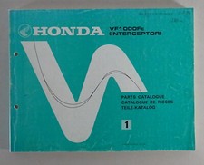 Parts List Honda VF 1000