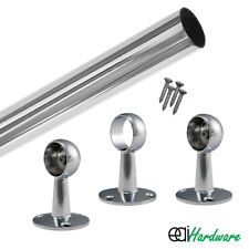 Hanging Wardrobe Rail Tube KIT