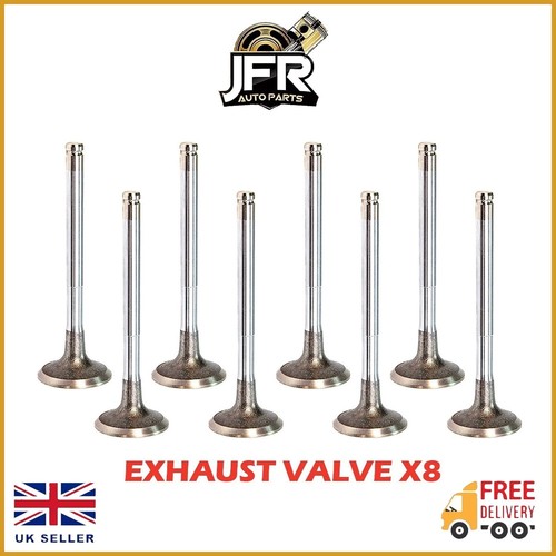 Exhaust valves set for - valves, x8