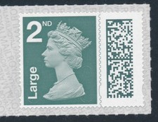 2022 "M22L" 2nd LARGE Dark Pine Green BARCODED SBP2i-Single from Sheet 06-12-21