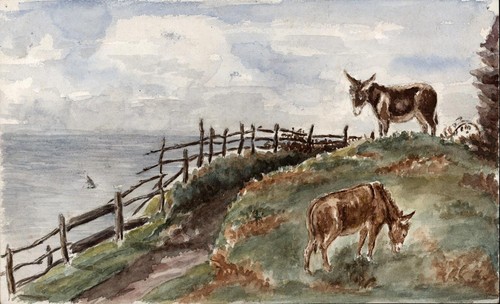 Polperro cornwall antique - polperro,