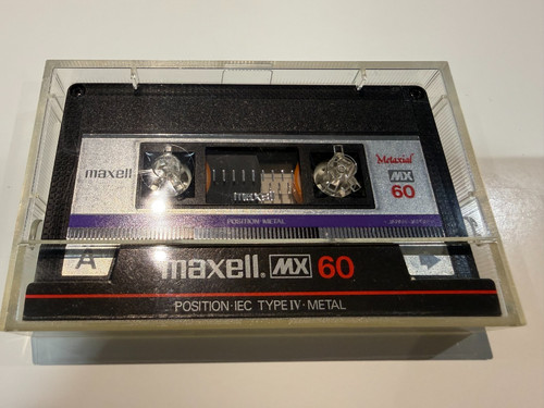 Used maxell metal type - used, 60