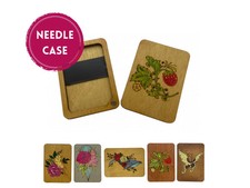 Hand-Painted Wooden Needle