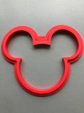 Disney Mickey Mouse shaped Silicone Red Pancake Mould