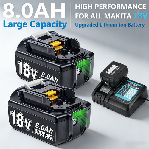 2pack bl1860b for makita - bl1860b,