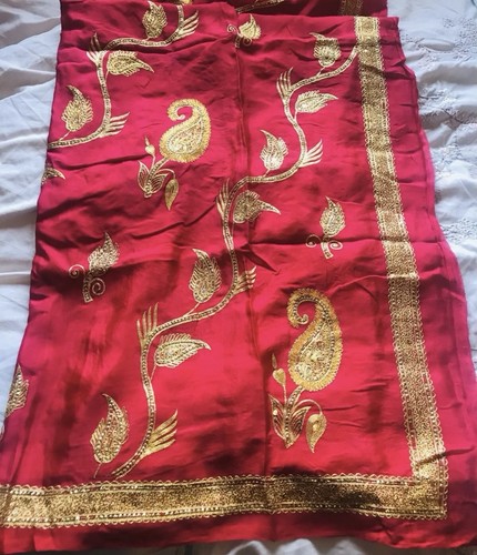 Indian bridal red dupatta - indian,