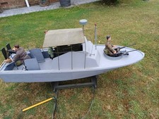  LARGE radio control boat based on river patrol boat