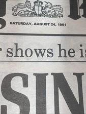 Daily Mail Newspaper Aug 24