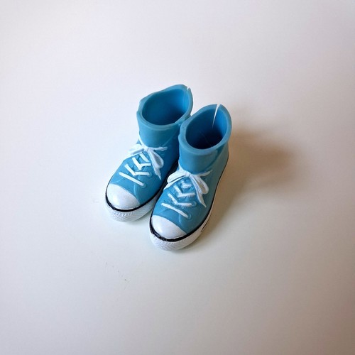 Takara blythe doll shoes blue - takara,