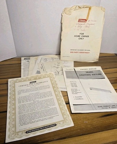 Vintage coleman mobile home - vintage,