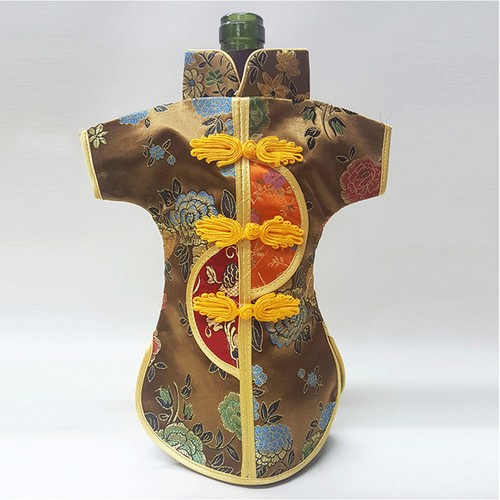 Cheongsam wine bottle - cheongsam, cover