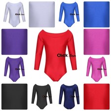 Kids Girls School Leotard –