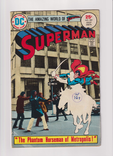 Superman 289 1975 comics - superman,