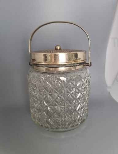 Aridor glass storage jar - ,