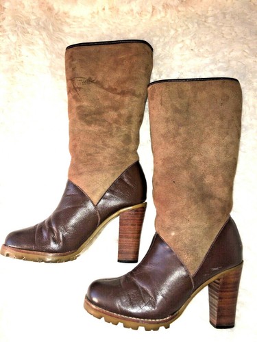 Vtg 80s platform - platform, boots