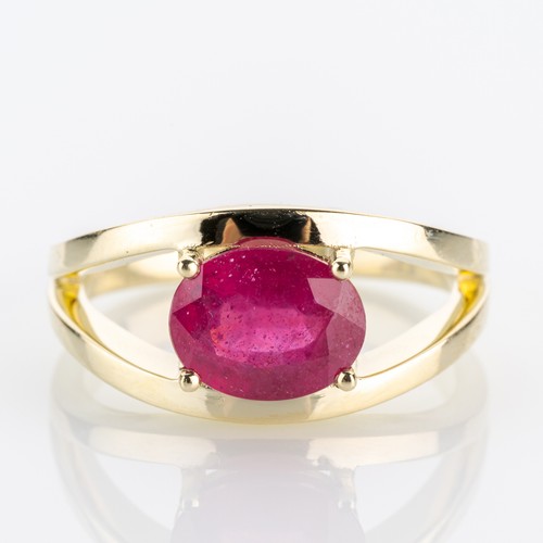 Ladies ring 585 - 585, gold
