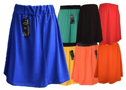 Girls kids plain skater - girls,