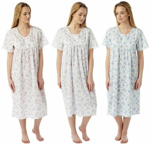 Ladies floral poly cotton - ladies,