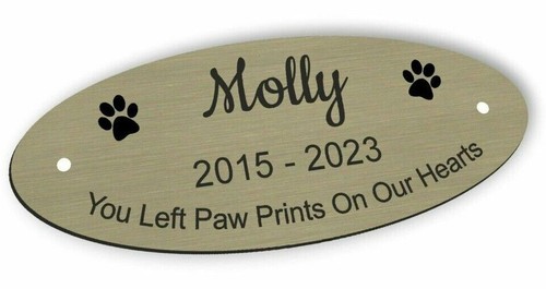 Engraved sign memorial plaque - engraved,