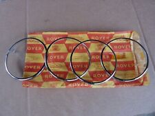 ROVER P4 / P5 Chrome retaining rings for hub cap badge.   New.  Set of four.