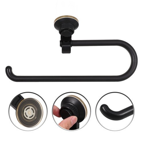 Black reusable abs toilet - reusable,