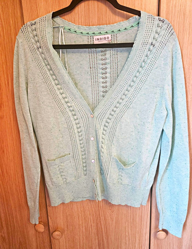Indigo collection cardigan - indigo,