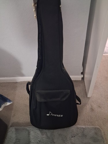 Acoustic guitar and - carry, bag