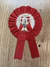 Vintage FA Cup Rosette Circa