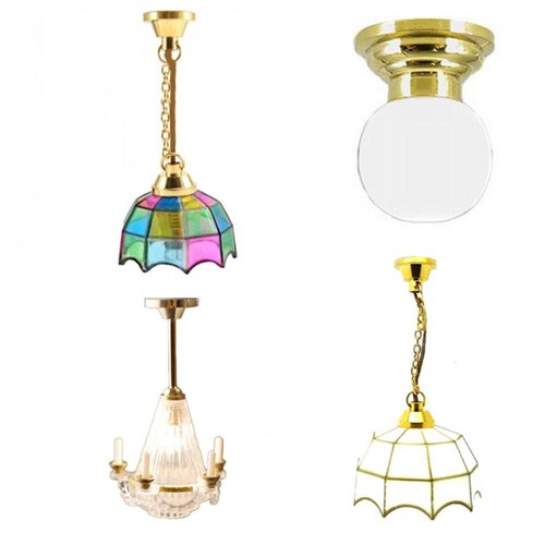 Dolls house ceiling lamp - ceiling,
